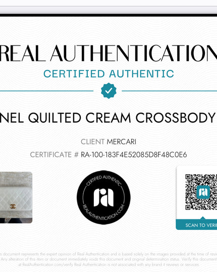 Sold!! Chanel cream quilted calfskin leather flap turn lock WOC crossbody bag