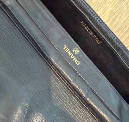 Chanel Wallet on Chain – Black patent Leather