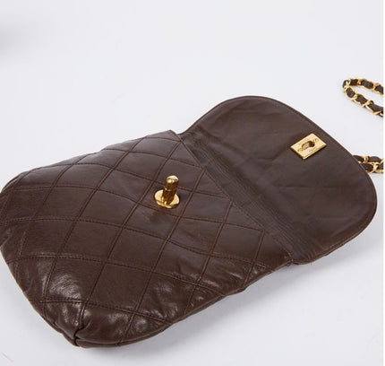 Chanel belt Bag – Brown Lambskin