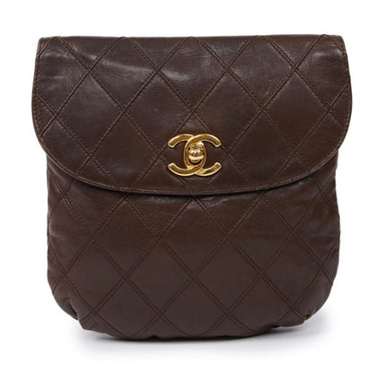Chanel belt Bag – Brown Lambskin