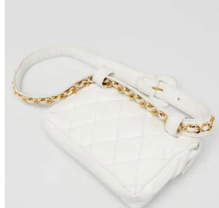 Chanel belt Bag – white Lambskin