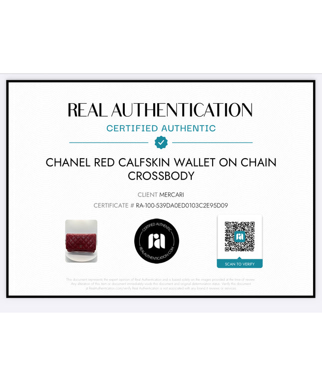 SOLD!! Chanel red calfskin flap crossbody bag