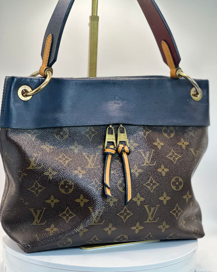 SOLD!! LOUIS VUITTON Monogram Tuile Reevess Shoulder Bag 2way