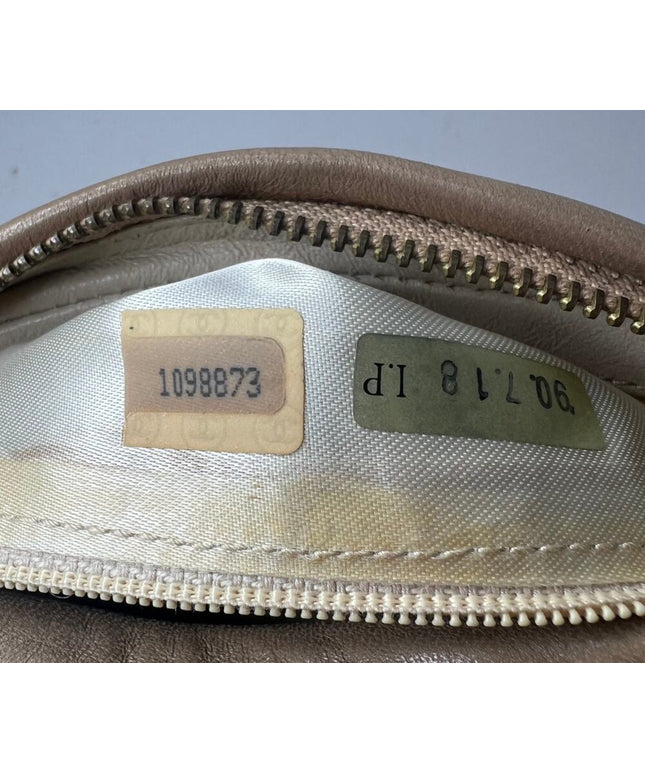 Sold!!  Chanel Beige quilted tassel camera crossbody bag