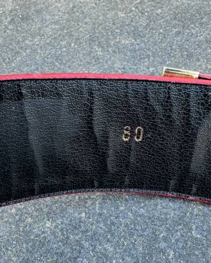 Chanel leather belt