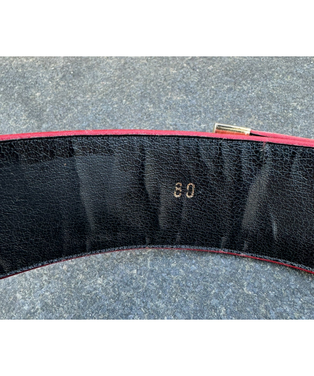Chanel leather belt