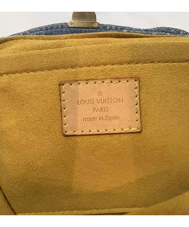 SOLD! Louis Vuitton Denim shoulder bag