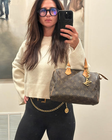 LOUIS VUITTON Monogram Speedy 25 handbag