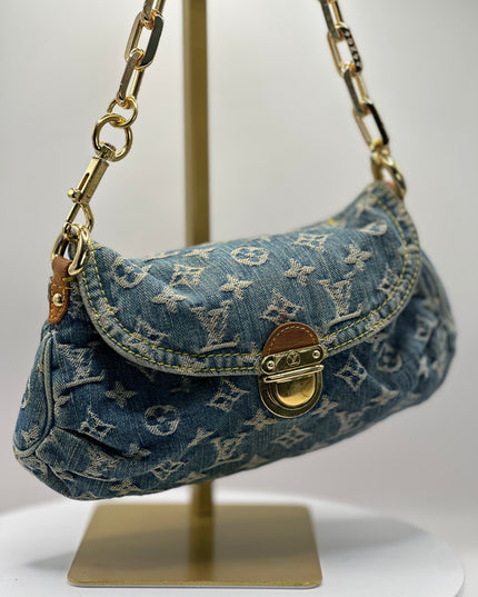 SOLD! Louis Vuitton Denim shoulder bag