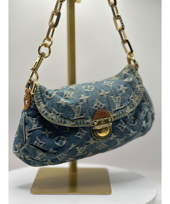 SOLD! Louis Vuitton Denim shoulder bag