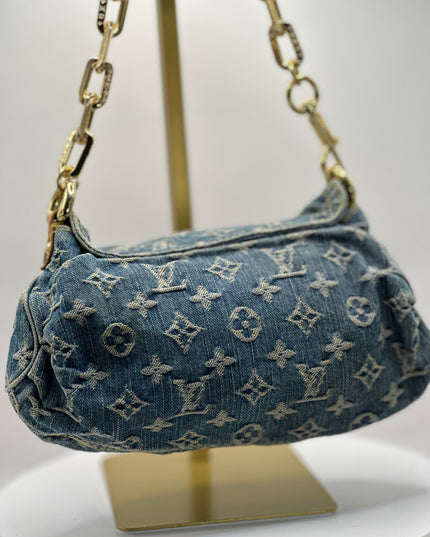 SOLD! Louis Vuitton Denim shoulder bag