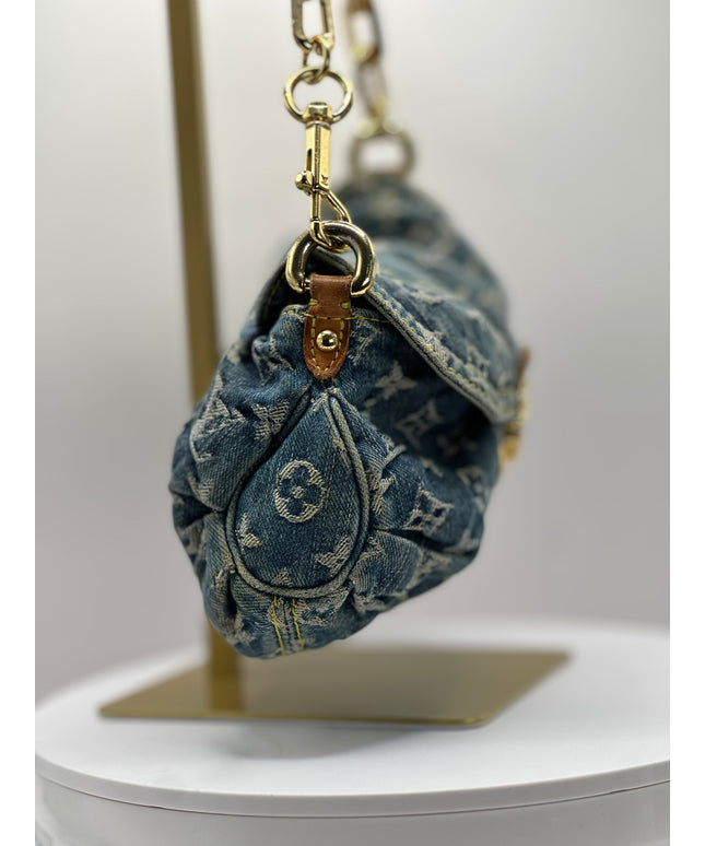 SOLD! Louis Vuitton Denim shoulder bag