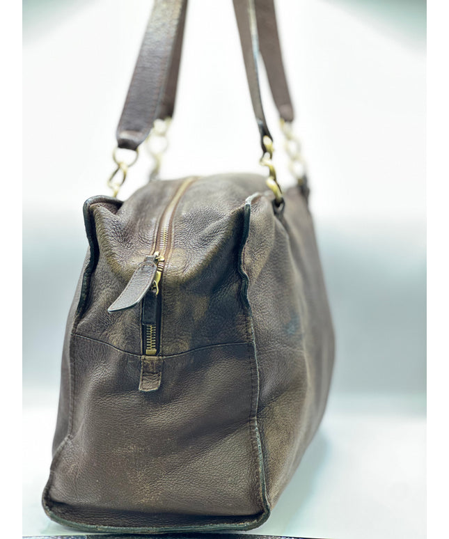 SOLD!! Chanel brown calfskin tote bag