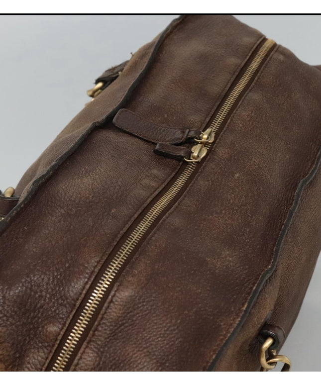 SOLD!! Chanel brown calfskin tote bag