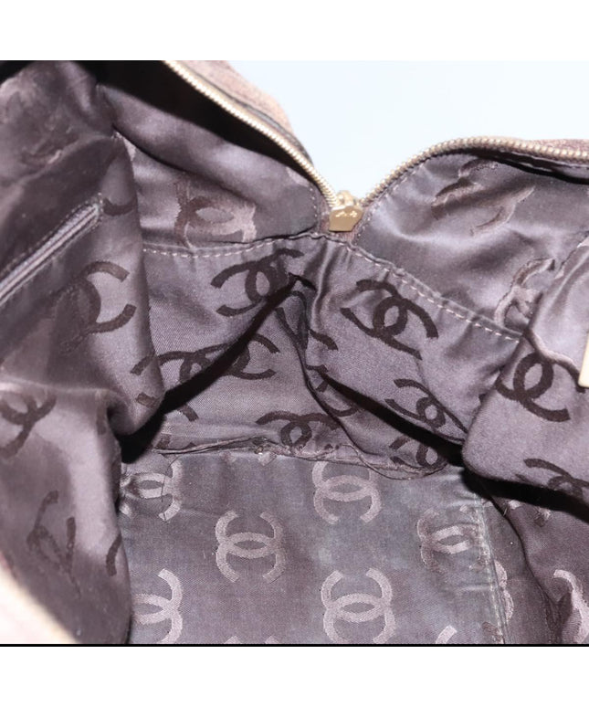 SOLD!! Chanel brown calfskin tote bag