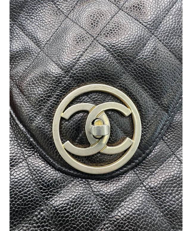 Sold!! Chanel black caviar backpack