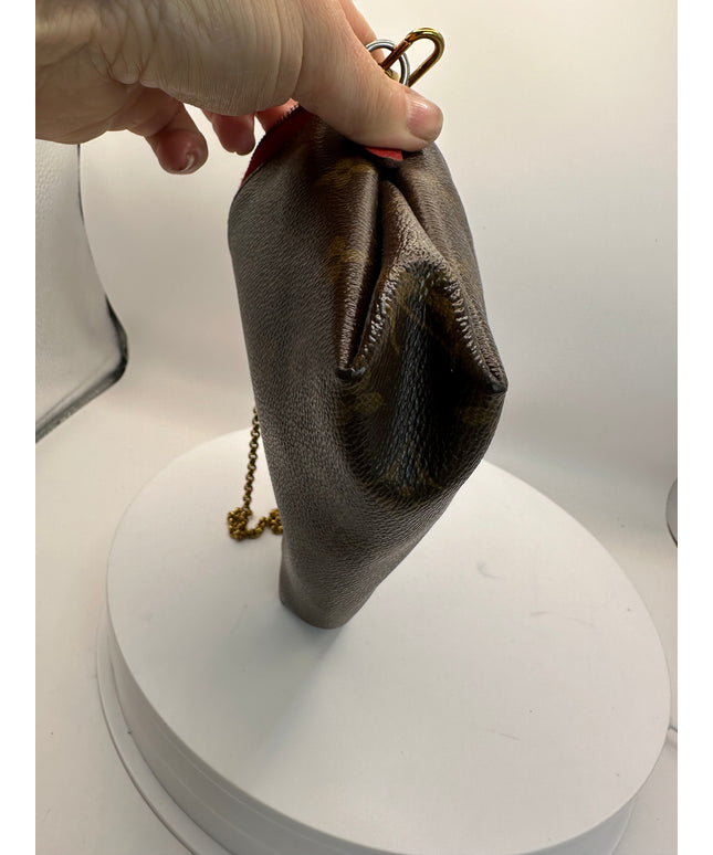Louis Vuitton Mongram Pallas red leather