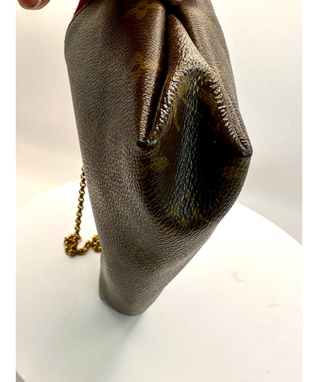 Louis Vuitton Mongram Pallas red leather