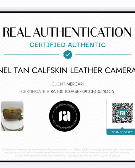 Sold!!  Chanel Beige quilted tassel camera crossbody bag
