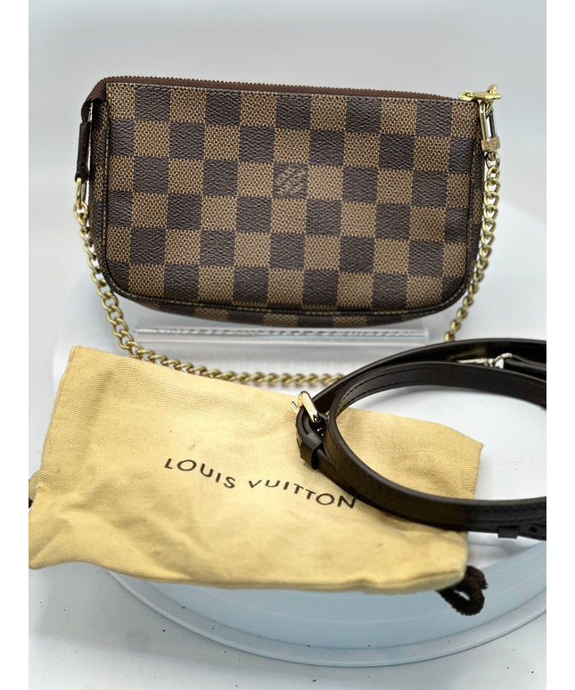 Louis Vuitton Damier Ebene Mini Pochette Accessoires