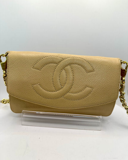 Sold!! Authenticated Chanel caviar flap crossbody bag