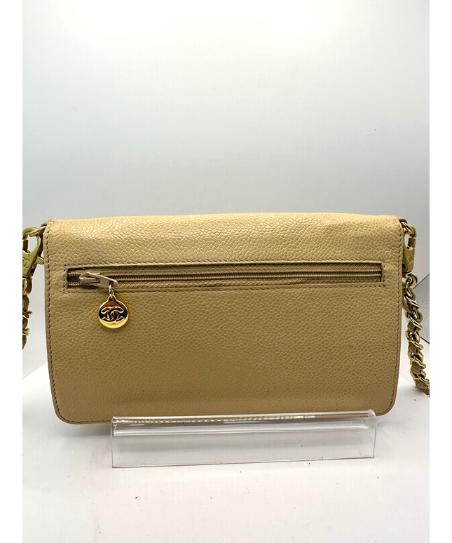 Sold!! Authenticated Chanel caviar flap crossbody bag