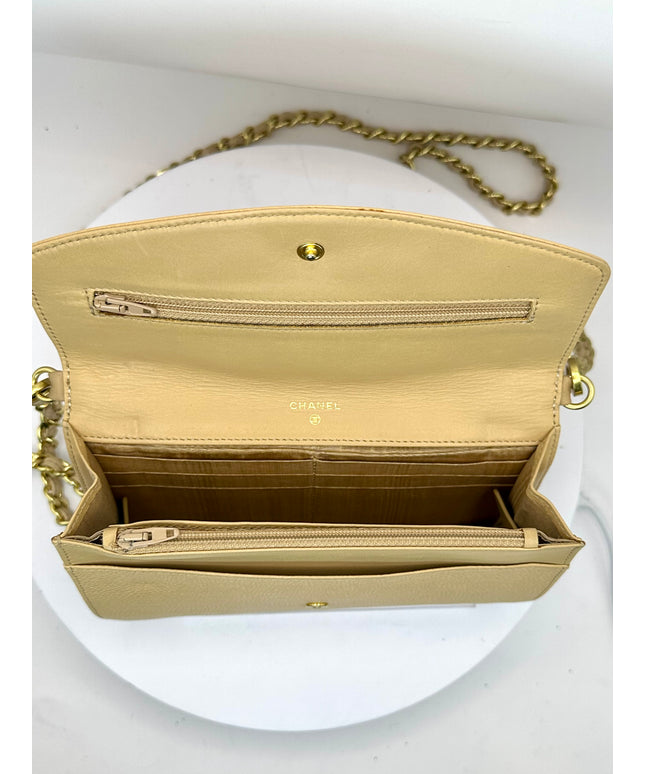 Sold!! Authenticated Chanel caviar flap crossbody bag