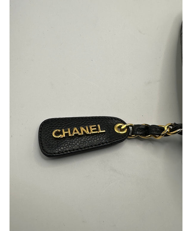 Chanel Caviar black Waist Pouch Belt