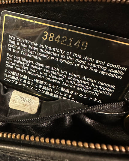 Chanel Caviar black Waist Pouch Belt