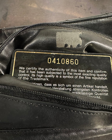 Chanel black quilted calfskin flap turnlock bag