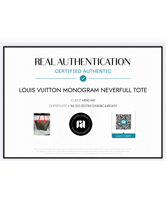 Louis Vuitton monogram Neverfull MM