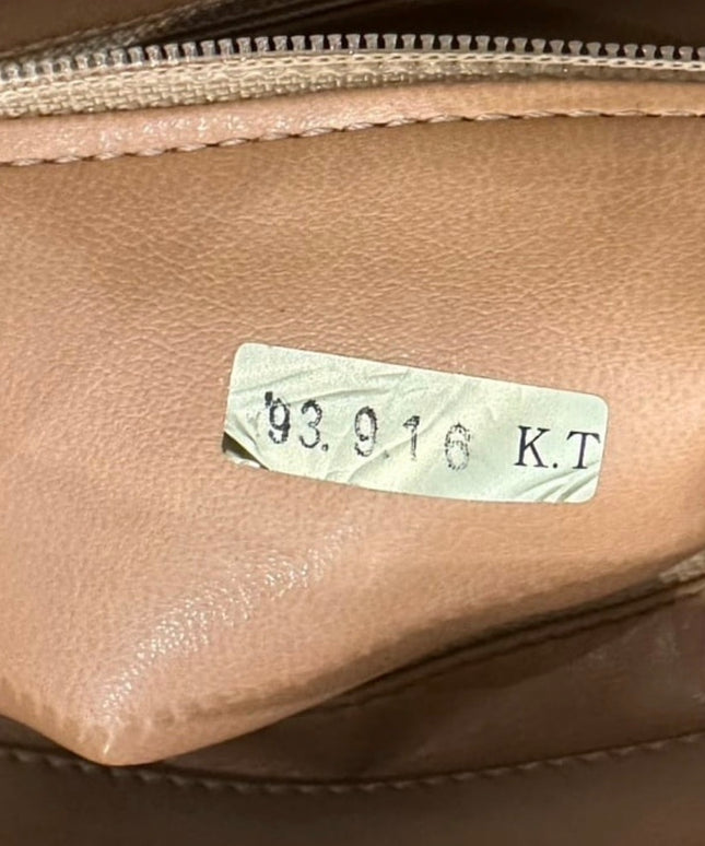 Chanel Top Handle Bowler Bag – Tan Calfskin with Crossbody Strap