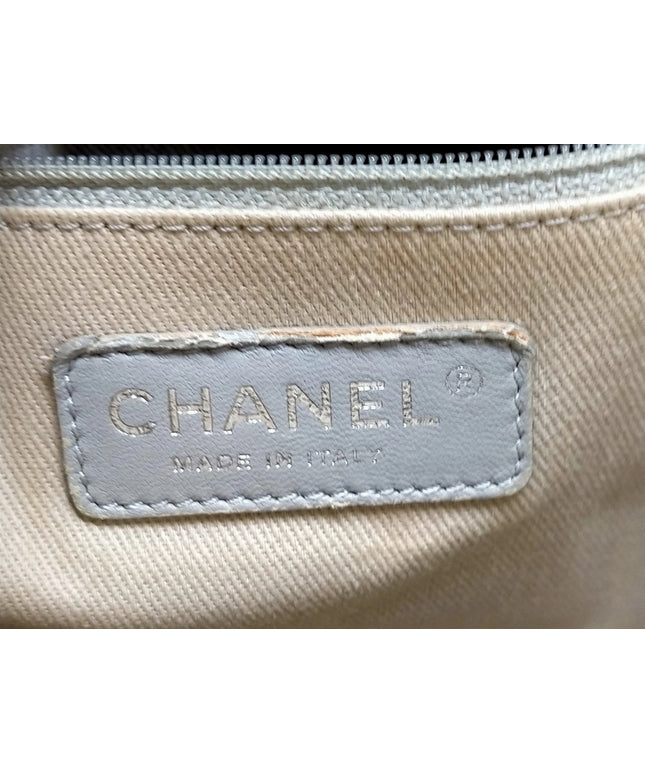 Authentic Chanel leather tote