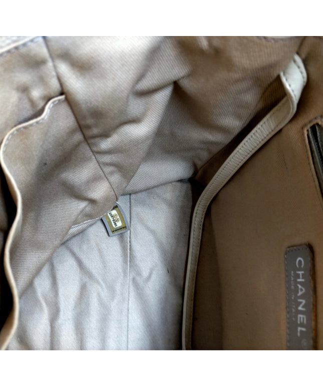 Authentic Chanel leather tote
