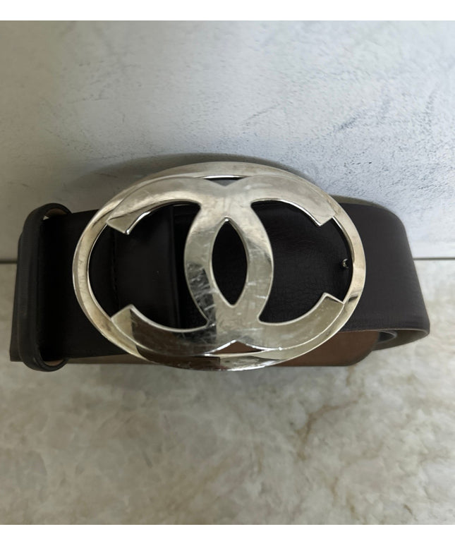 Chanel leather belt