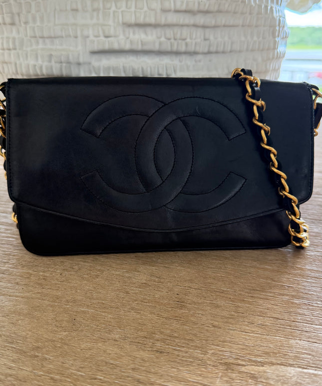 Chanel Wallet on Chain – Black Caviar Leather