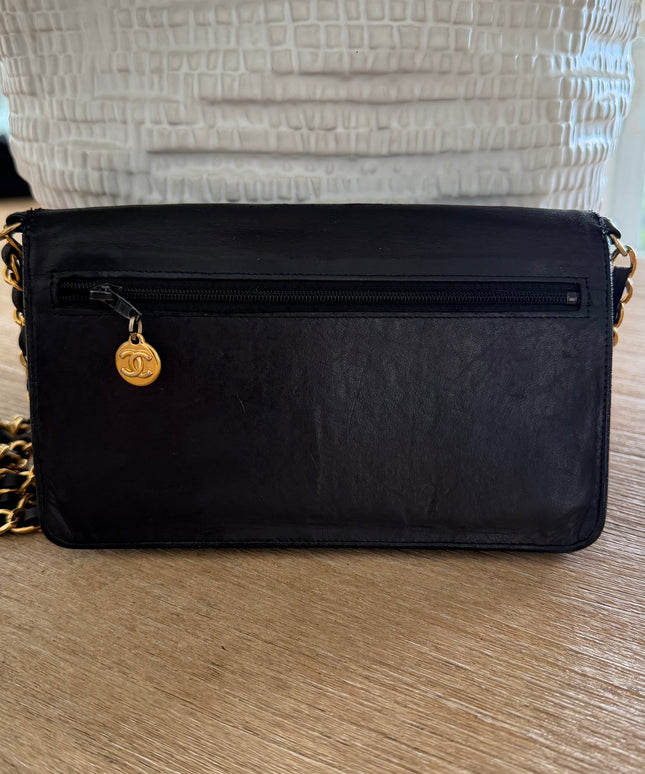 Chanel Wallet on Chain – Black Caviar Leather