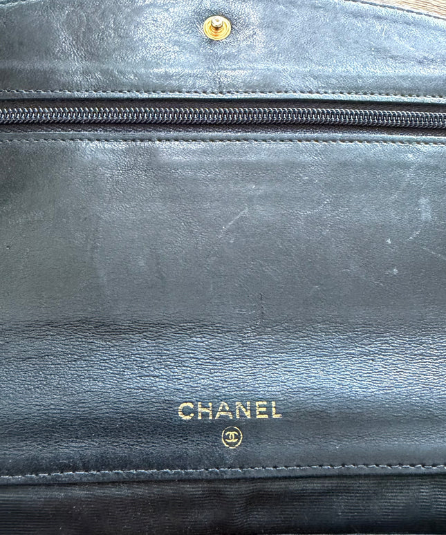 Chanel Wallet on Chain – Black Caviar Leather
