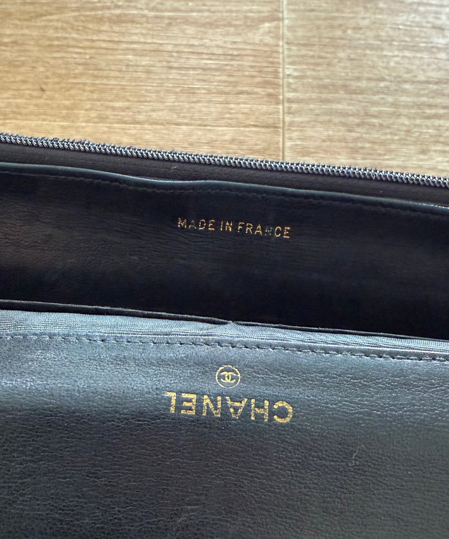 Chanel Wallet on Chain – Black Caviar Leather