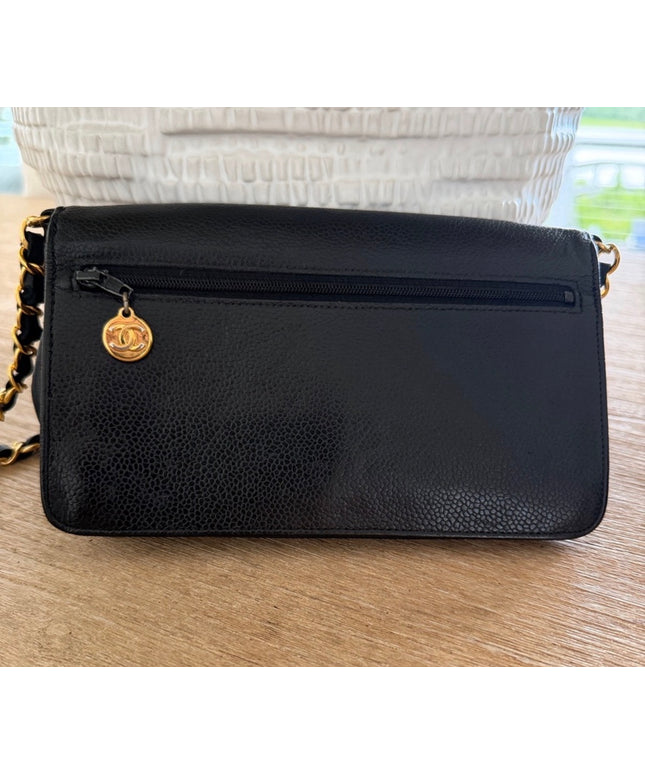Black caviar wallet on chain