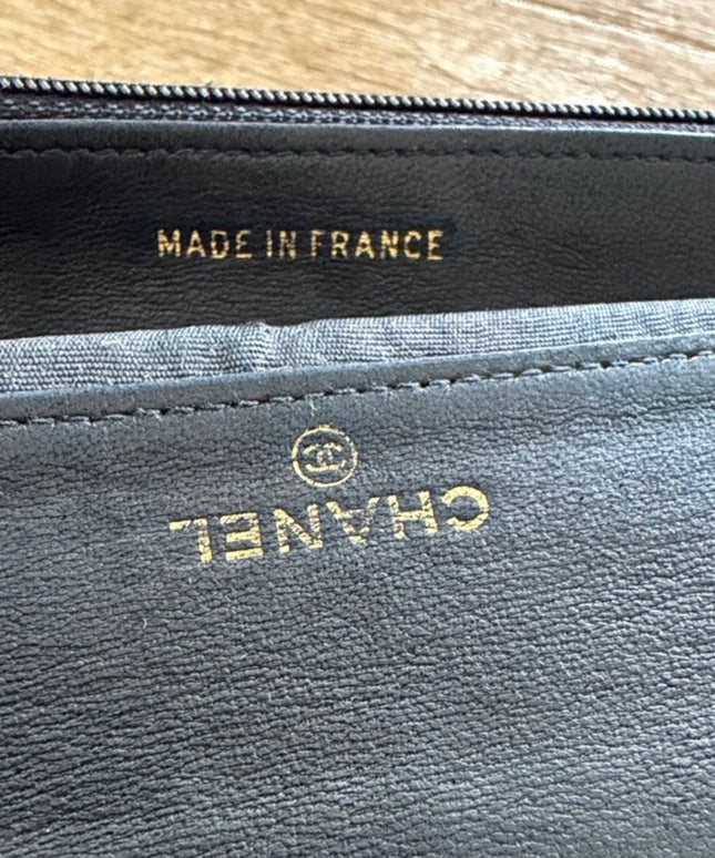 Chanel Wallet on Chain – Black Caviar Leather