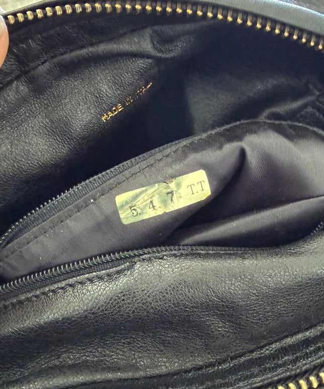 Chanel Small Tassel Camera Bag – Black Lambskin