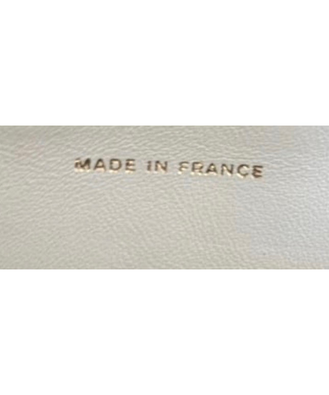 2.55 Reissue Cream quilted wallet on chain