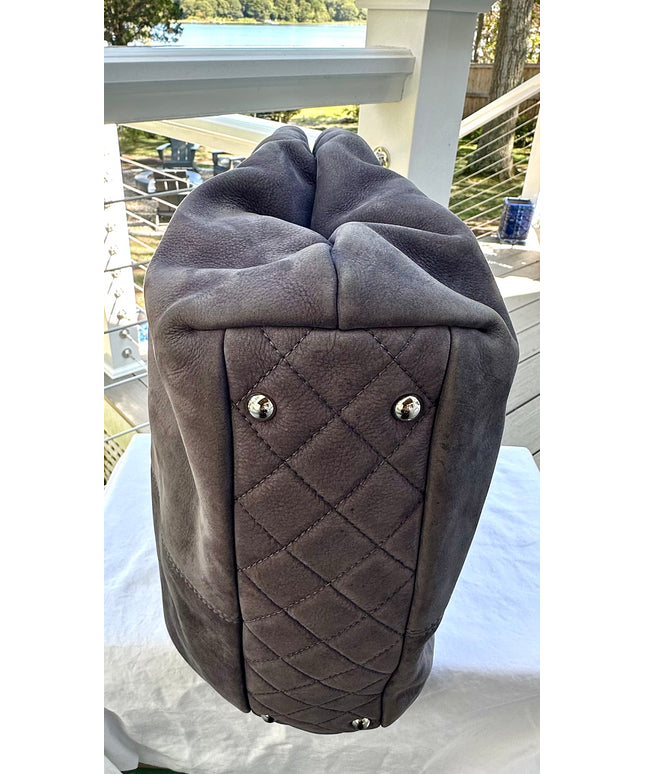 Sold!! Chanel Calfskin Trianon Tote 2way Handbag
