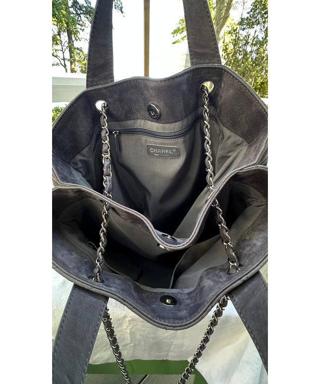 Sold!! Chanel Calfskin Trianon Tote 2way Handbag