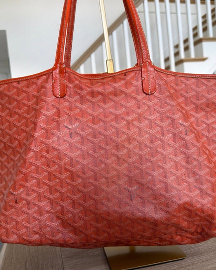 Goyard orange PM tote