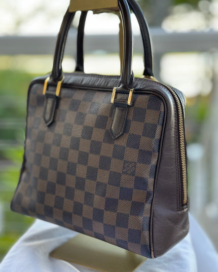 Louis Vuitton Damier Brera Handbag Ebene