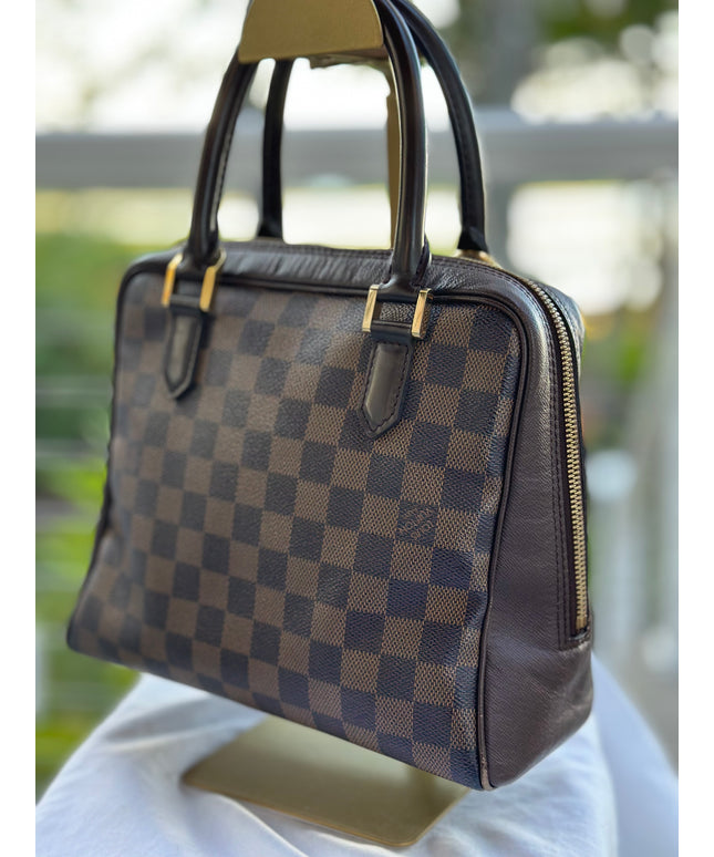 Louis Vuitton Damier Brera Handbag Ebene