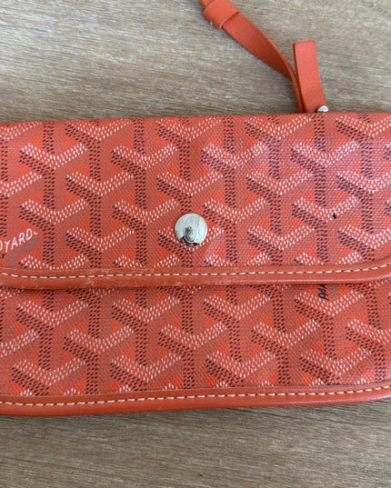 Goyard orange PM tote