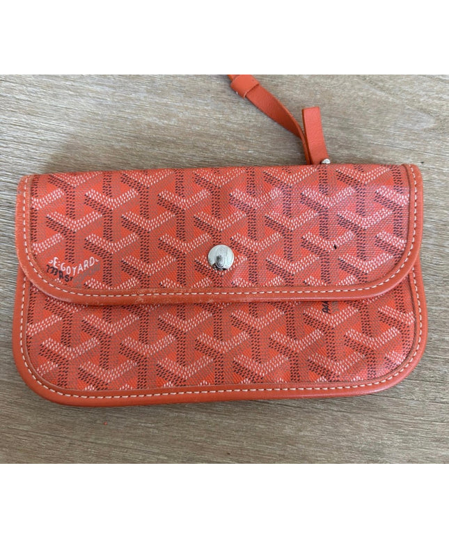 Goyard orange PM tote